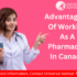 Benefits of Working as a Pharmacist in Canada