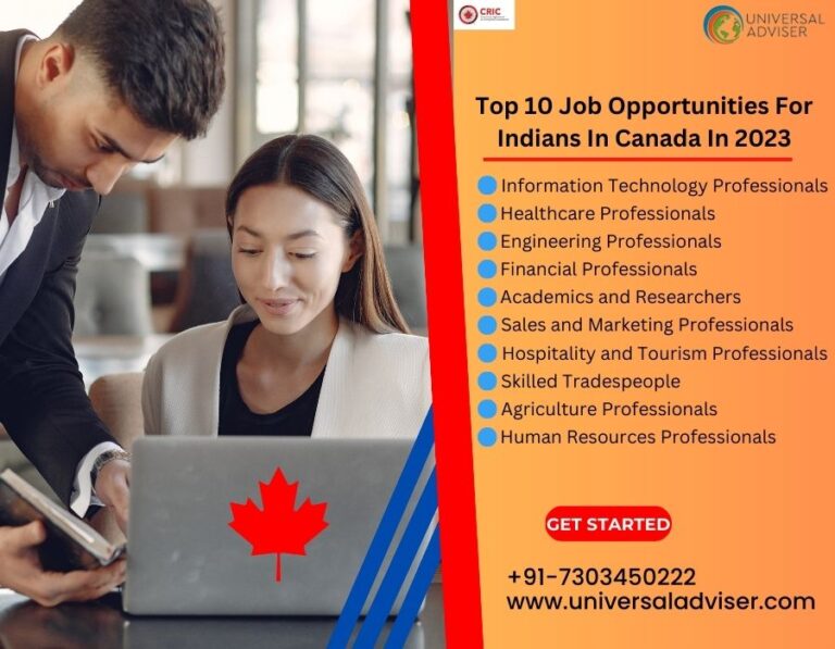 Top 10 Job Opportunities for Indians in Canada In 2023