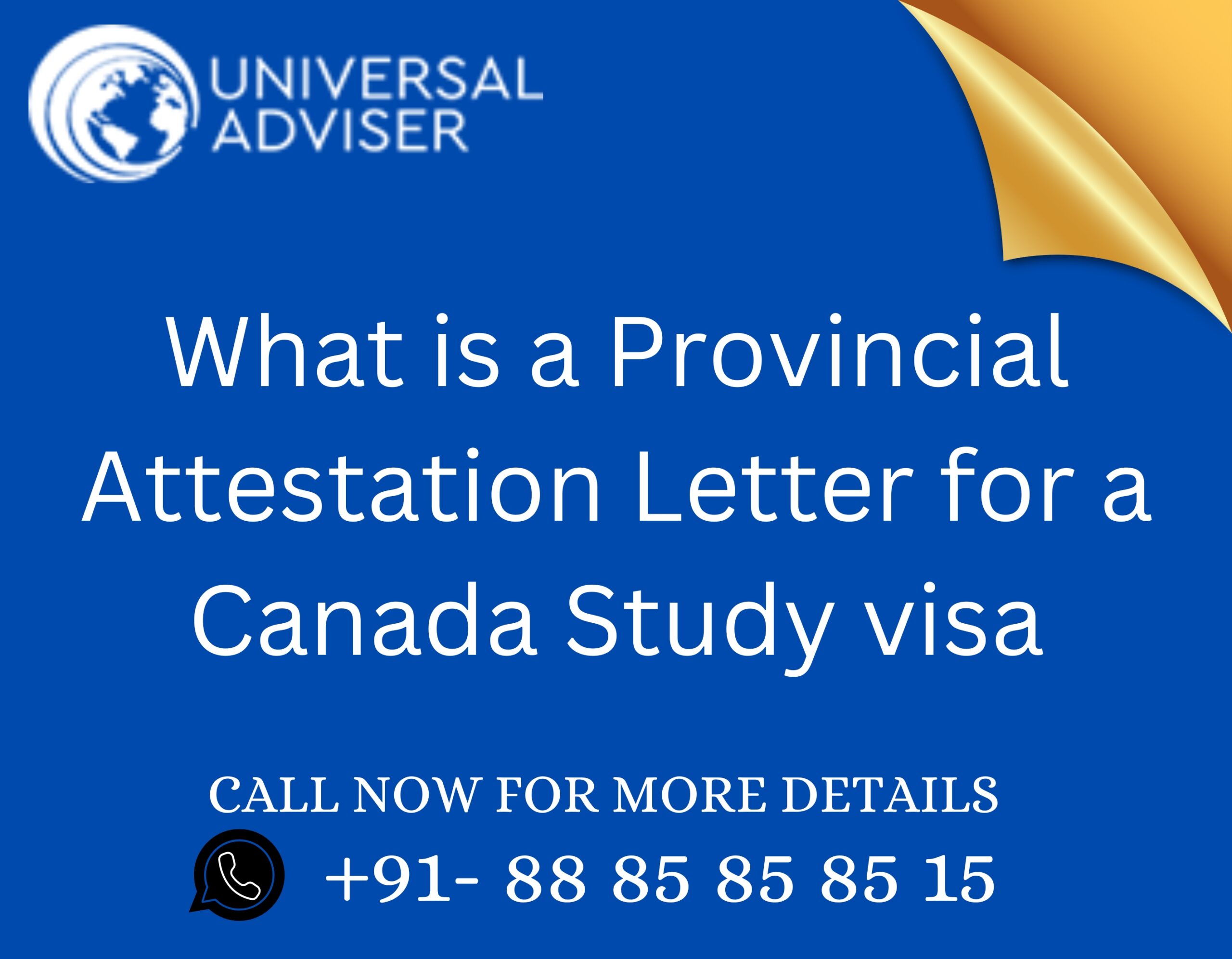 What is a Provincial Attestation Letter for a Canada Study visa