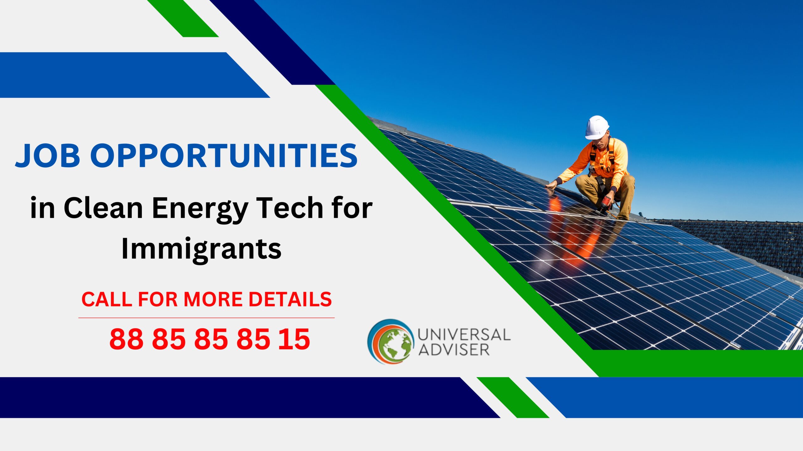 Job Opportunities in Clean Energy Tech for Immigrants