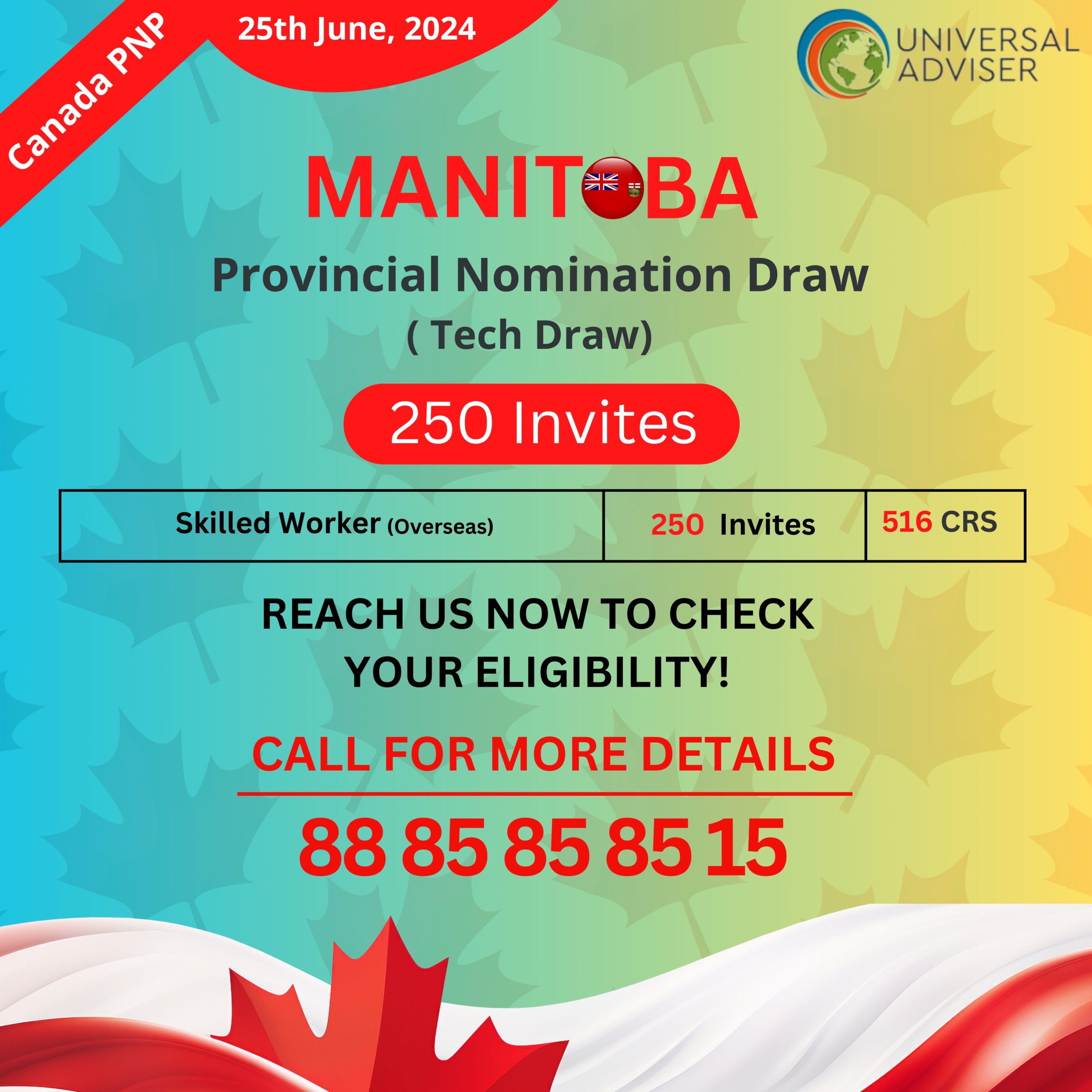 Manitoba Issues 250 LAAs in Latest PNP Draw for Skilled Workers Overseas