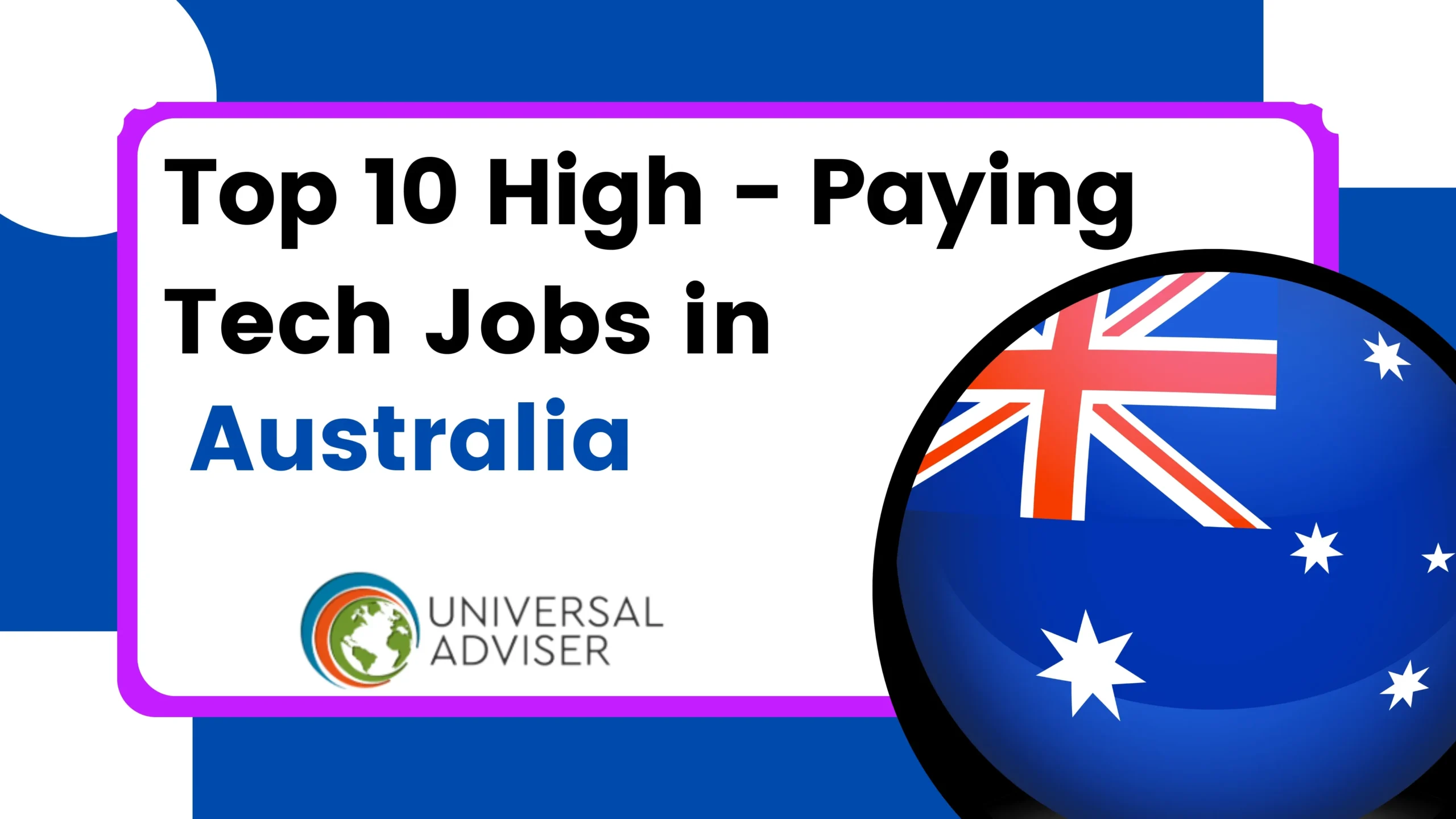 Highest paying tech jobs in Australia