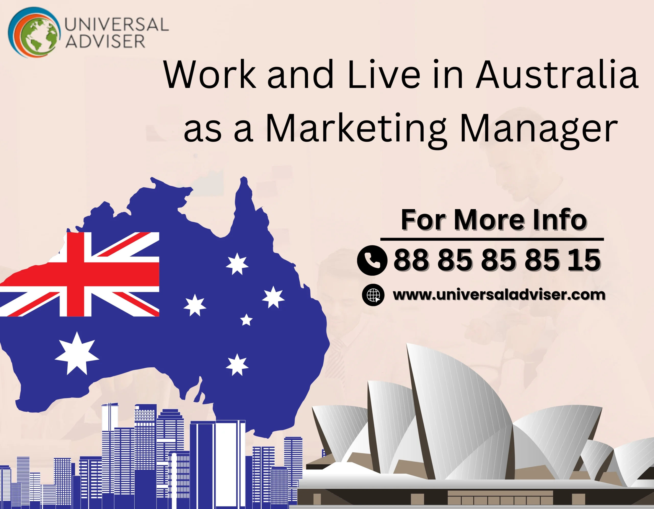 Work and Live in Australia as a Marketing Manager