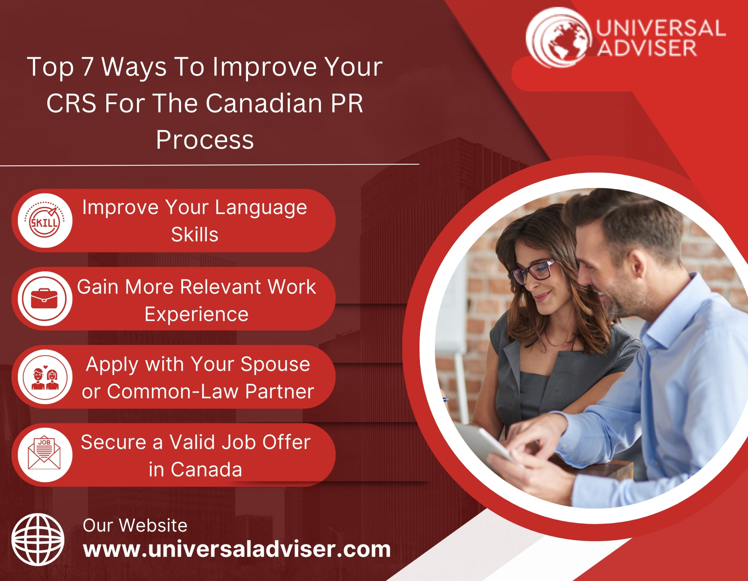 Top 7 Ways To Improve Your CRS For The Canadian PR Process